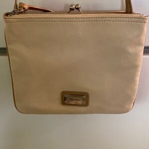 Nine West Blush cream Crossbody Bag!
